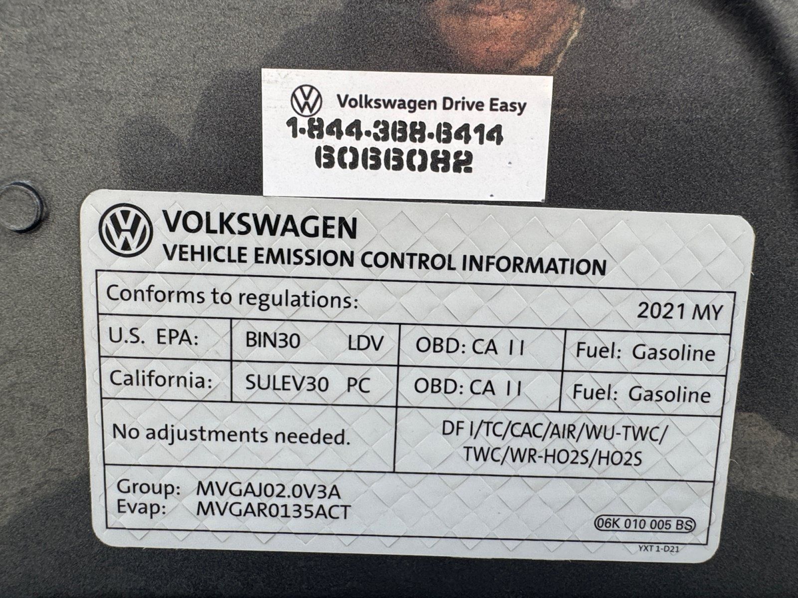 Used 2021 Volkswagen Tiguan S FWD image 21