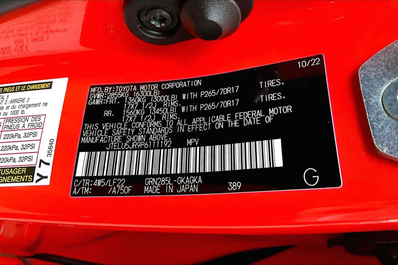 Certified 2023 Toyota 4Runner TRD Pro AWD/4WD image 34