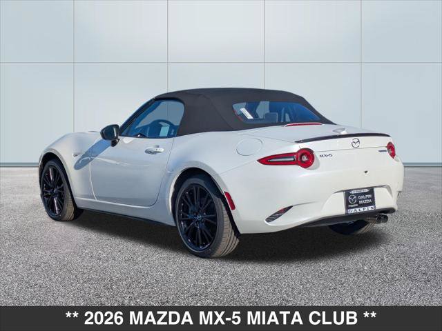New 2026 MAZDA MX-5 Miata Club RWD image 3