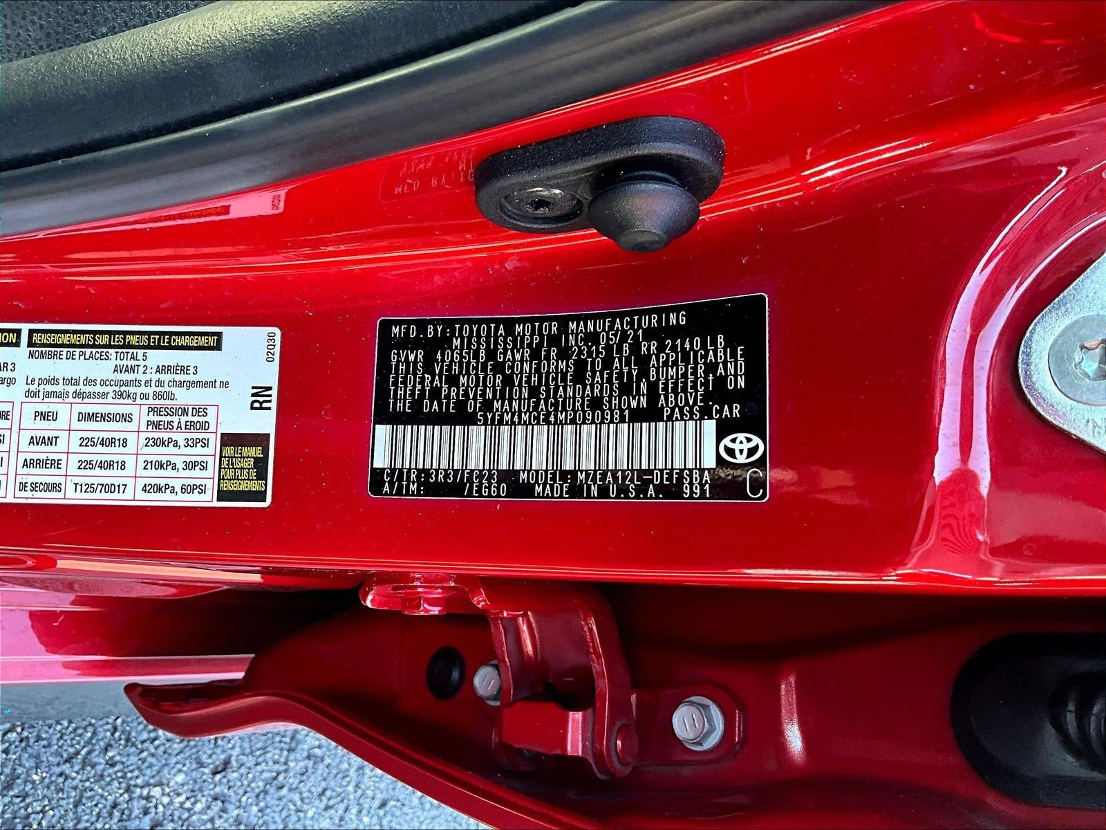 Used 2021 Toyota Corolla SE FWD image 17