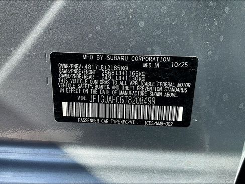 New 2026 Subaru Impreza 2.0i Sport AWD/4WD image 26