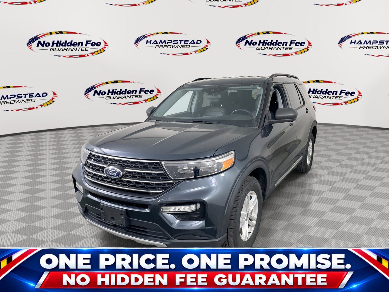 Used 2022 Ford Explorer XLT w/ Equipment Group 202A AWD/4WD image 1