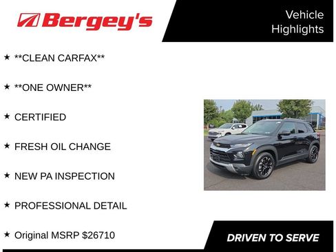 Certified 2023 Chevrolet TrailBlazer LT w/ Convenience Package FWD image 4