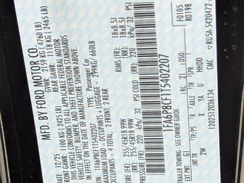 New 2026 Ford Mustang GT RWD image 17