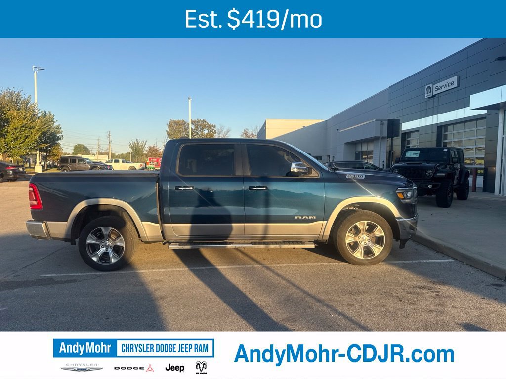 Used 2021 RAM 1500 Laramie w/ Advanced Safety Group AWD/4WD image 2
