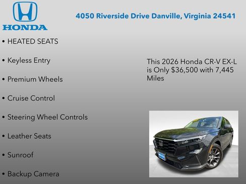 Used 2026 Honda CR-V EX-L image 7
