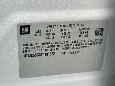 Used 2015 Chevrolet Sonic LT image 21