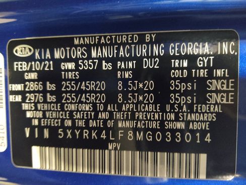 Used 2021 Kia Sorento SX FWD image 33