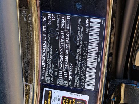 Certified 2024 Mercedes-Benz EQE 350+ SUV image 34