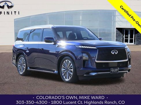 Certified 2025 INFINITI QX80 Sensory image 8