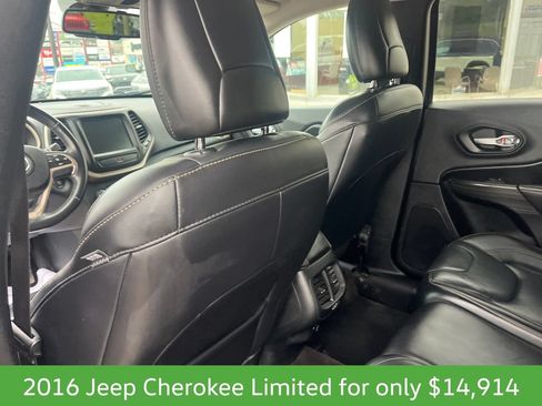 Used 2016 Jeep Cherokee Limited AWD/4WD image 13