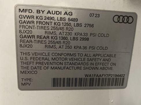 Used 2023 Audi Q5 2.0T Prestige w/ Prestige Package image 29