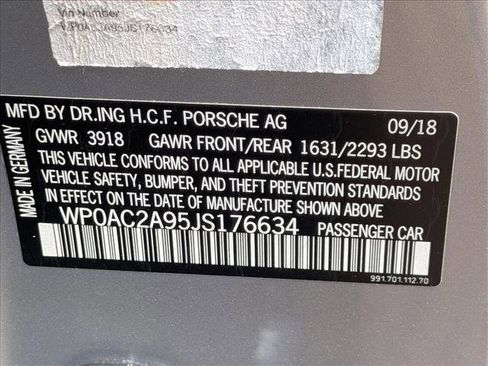 Used 2018 Porsche 911 GT3 image 19