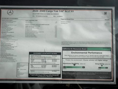 Used 2026 Mercedes-Benz Sprinter 2500 image 23