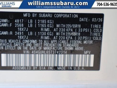 New 2026 Subaru Crosstrek 2.5i Limited image 22