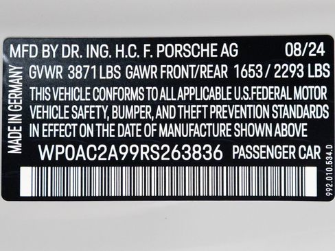 Used 2024 Porsche 911 GT3 image 80