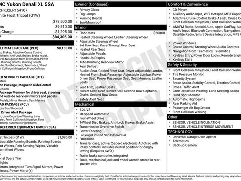 Used 2020 GMC Yukon XL Denali w/ Denali Ultimate Package image 35