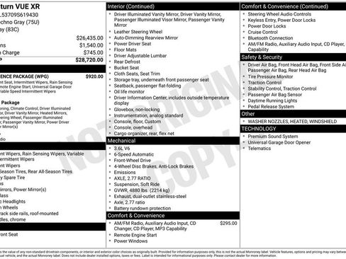Used 2009 Saturn Vue XR w/ Convenience Package FWD image 3