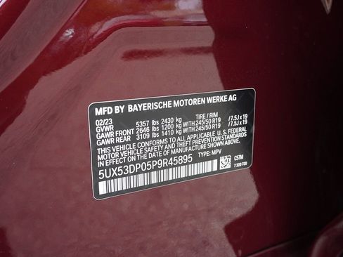 Used 2023 BMW X3 xDrive30i w/ M Sport Package AWD/4WD image 66