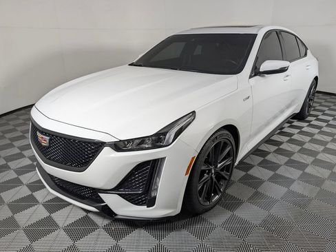 Used 2021 Cadillac CT5 V w/ Cold Weather Package RWD image 1