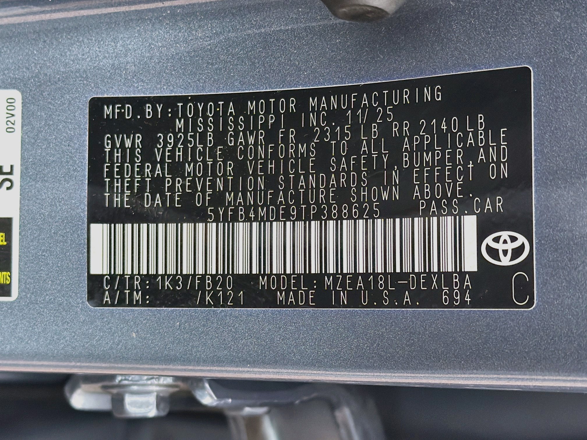 Used 2026 Toyota Corolla LE FWD image 12