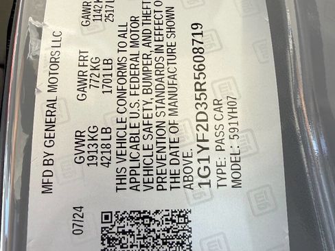 Used 2024 Chevrolet Corvette Z06 RWD image 48