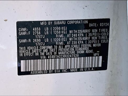 Used 2024 Subaru Outback Premium AWD/4WD image 21