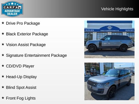 Used 2018 Land Rover Range Rover Long Wheelbase Supercharged AWD/4WD image 4