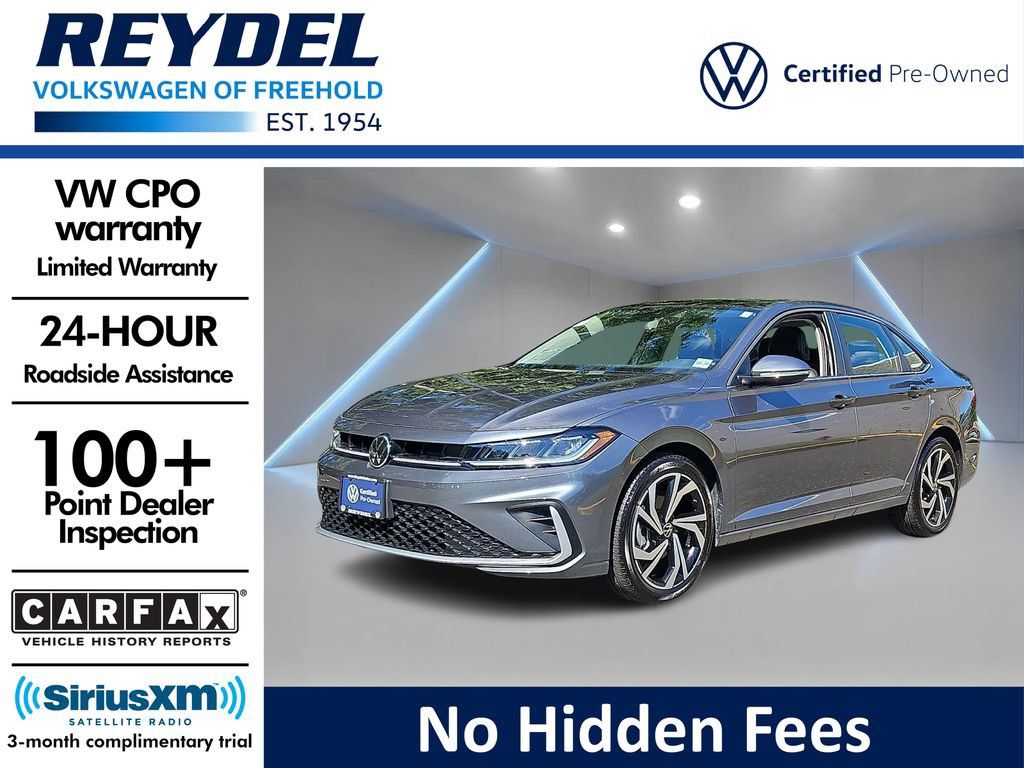 Certified 2025 Volkswagen Jetta SEL FWD image 1