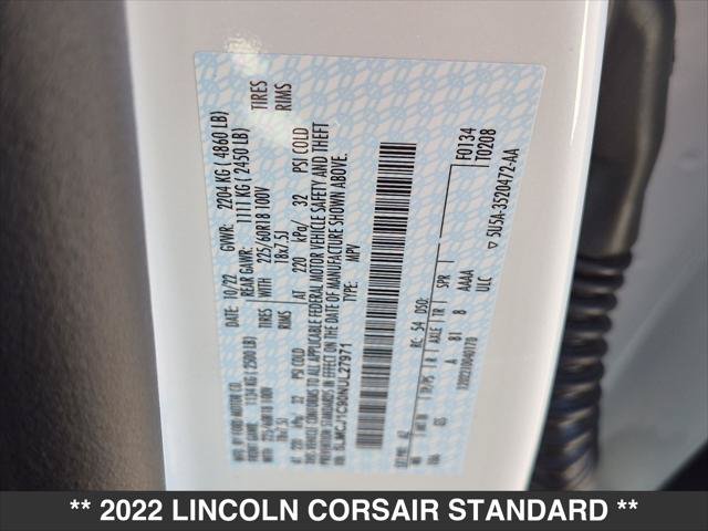 Used 2022 Lincoln Corsair FWD w/ Equipment Group 101A image 23