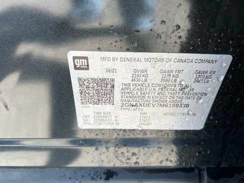 Used 2021 Chevrolet Equinox LT AWD/4WD image 32