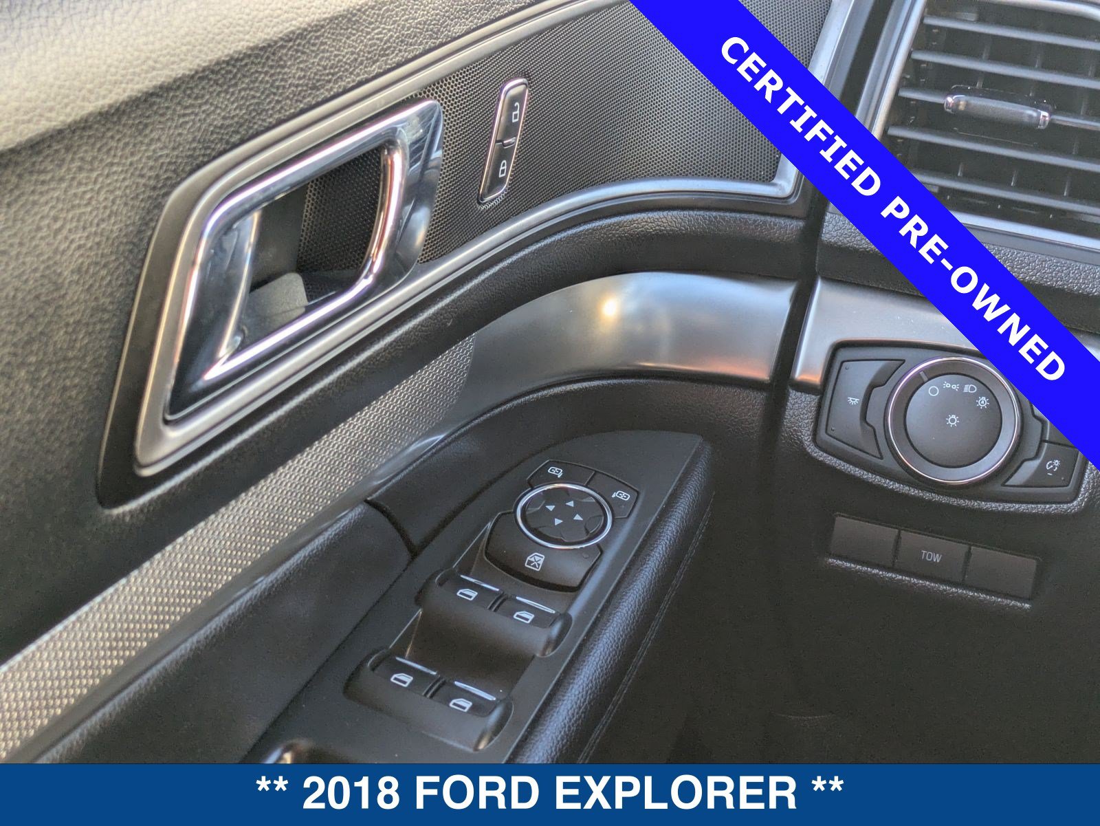 Used 2018 Ford Explorer XLT w/ Class II Trailer Tow Package FWD image 25