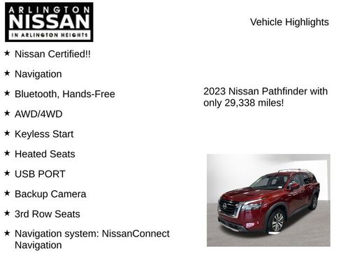 Certified 2023 Nissan Pathfinder SL image 8