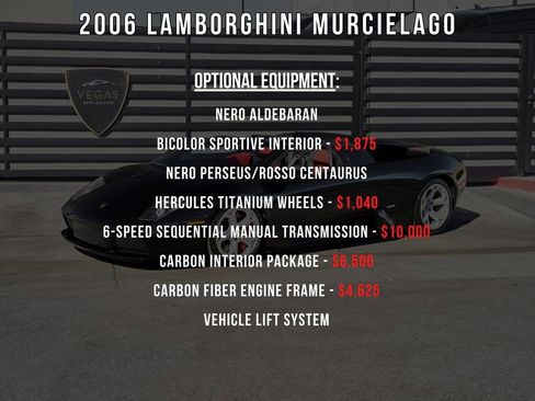 Used 2006 Lamborghini Murcielago Roadster image 5