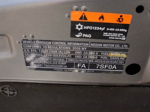 New 2026 Nissan Sentra S image 27