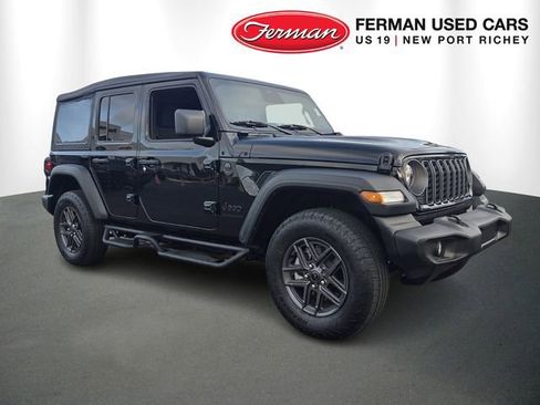 Certified 2025 Jeep Wrangler Unlimited Sport AWD/4WD image 1
