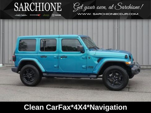 Used 2020 Jeep Wrangler Unlimited Sahara AWD/4WD image 1