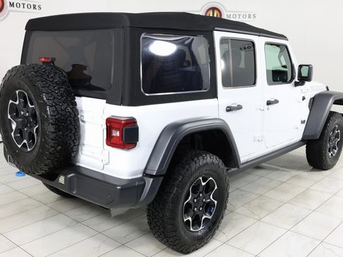 Used 2022 Jeep Wrangler Unlimited Rubicon 4xe w/ Safety Group image 3