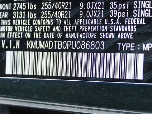 Used 2023 Genesis GV70 2.5T w/ Sport Prestige Package image 35