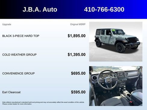 Used 2023 Jeep Wrangler Unlimited w/ Cold Weather Group AWD/4WD image 5