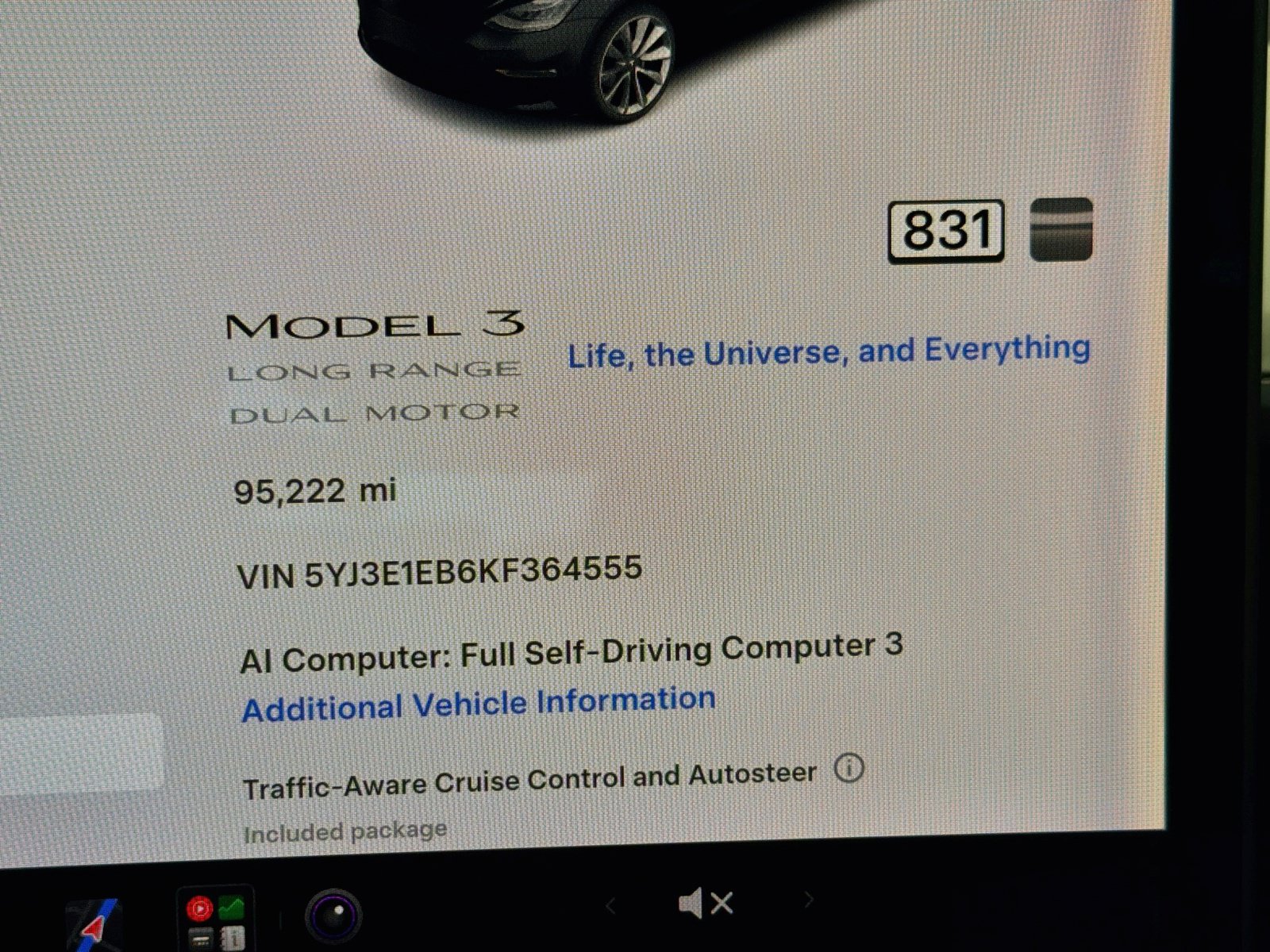 Used 2019 Tesla Model 3 Long Range AWD/4WD image 8