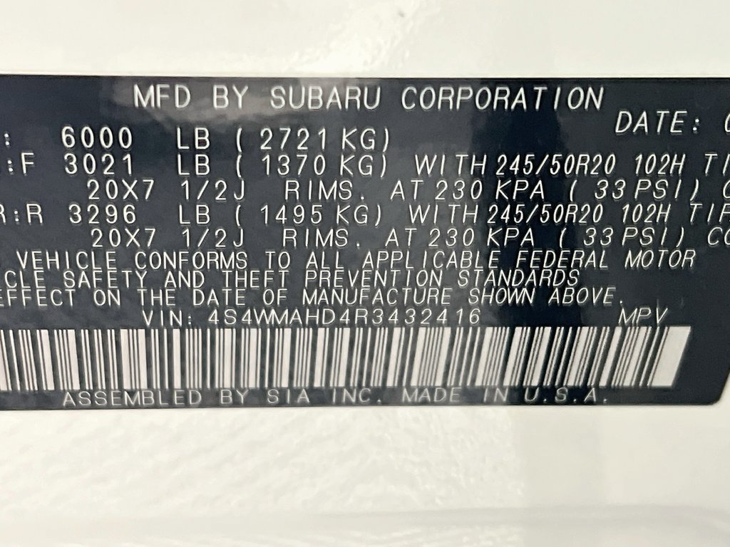Used 2024 Subaru Ascent Onyx Edition AWD/4WD image 27