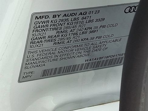 Certified 2023 Audi Q8 Premium w/ Convenience Package AWD/4WD image 26