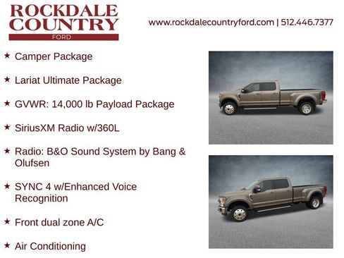 Used 2022 Ford F450 Lariat w/ Lariat Ultimate Package image 7