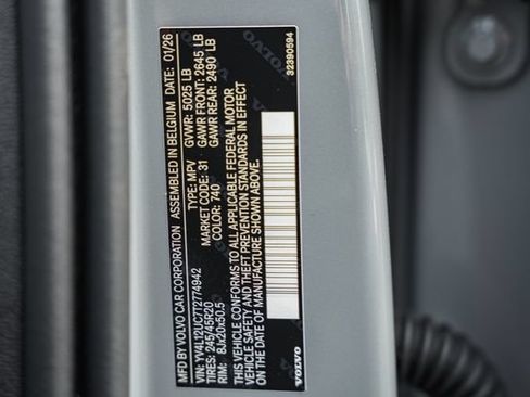 New 2026 Volvo XC40 B5 Plus w/ Climate Package AWD/4WD image 40