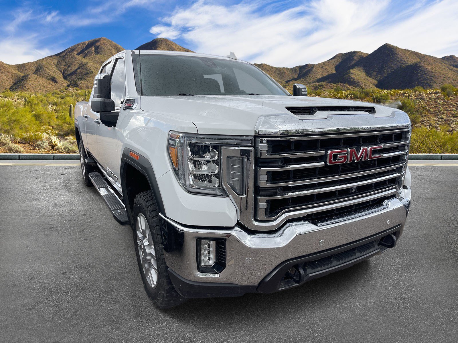 Used 2023 GMC Sierra 2500 SLT w/ SLT Premium Package AWD/4WD image 3