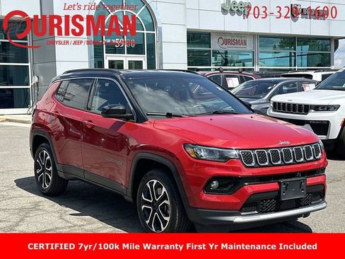 Certified 2024 Jeep Compass Limited AWD/4WD image 1