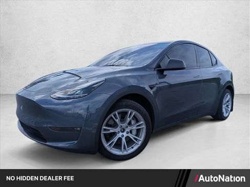 Used 2023 Tesla Model Y Long Range AWD/4WD image 1
