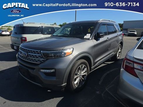 Used 2022 Ford Explorer Limited w/ Equipment Group 301A AWD/4WD image 1