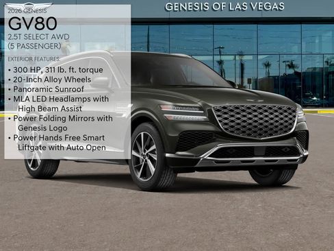 New 2026 Genesis GV80 2.5T Select image 3